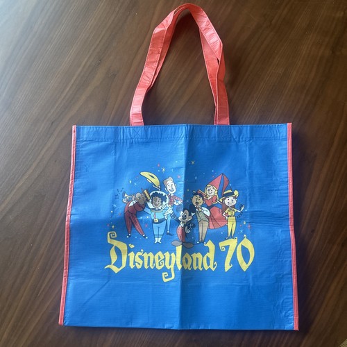 Disneyland 70 Anniversary Magic Key Exclusive Tote Bag Retro Mickey Mouse - Picture 1 of 2