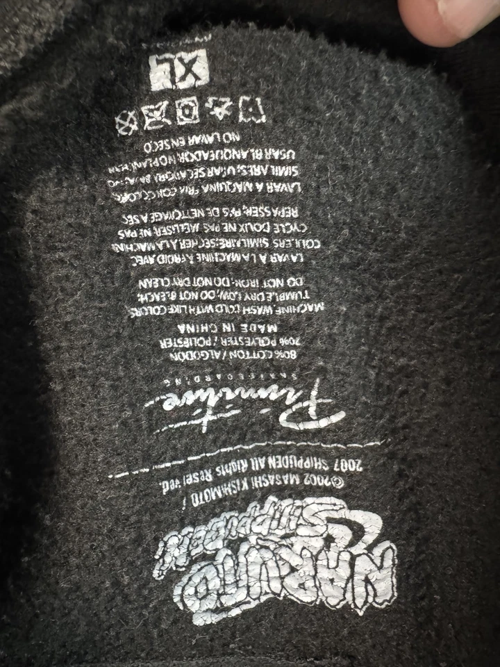 Primitive Naruto Shippuden Sudadera con Capucha Para Hombres 2XL Anime Madara Uchiha Gráfico Pullover Foto 2 de 4