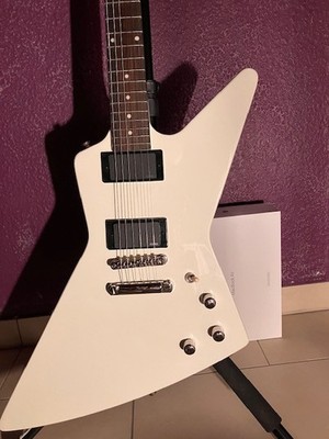 EPIPHONE Explorer 80s EMG Classic White EMG 60 & 81