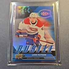 Upper Deck 2025-26 Series 1 Bustle Insert Lane Hutson B-20 Canadiens