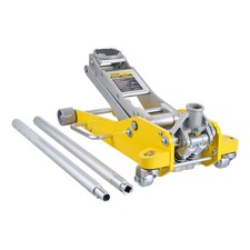 2t3t Aluminum Hydraulic Racing Floor Jack Dual Piston Quick Lift Car Jack For A