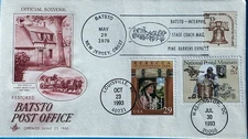 HNLP Hideaki Nakano Batsto Post Office Souvenir 2785 Rebecca 2782 Civil War Mai