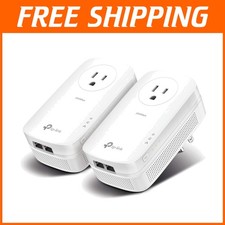 Powerline Network Adapter with Gigabit Ports