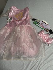 Disfraz de Rubie's Glinda la Buena Bruja Perro XL Rosa/Plateado Vestido y Corona