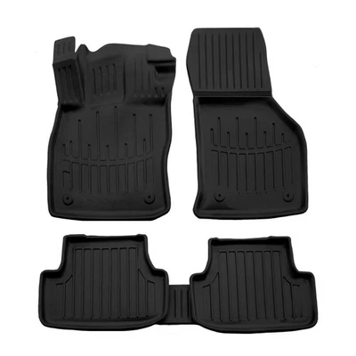 Tapis De Sol En Caoutchouc Pour Seat Leon 4 KL1 / KL8 Depuis 2020 5pcs Premium - Photo 1/4