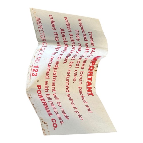 Powercleats Powernail 1986 vintage 2" caja abierta aproximadamente 1/4? Completo - Imagen 4 de 9