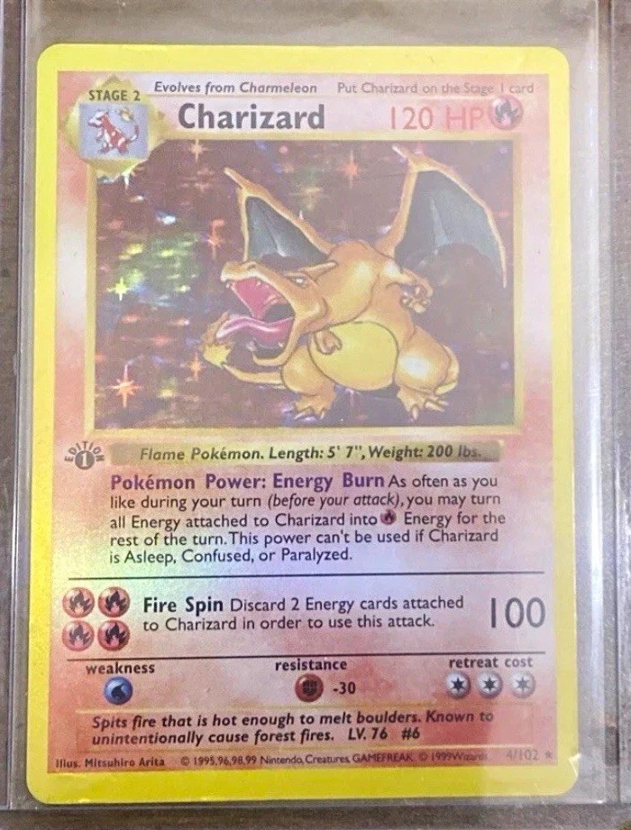 Las mejores ofertas en Charizard 4/102 Base Set | eBay