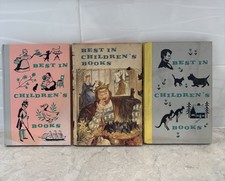 Vintage Best In Childrens Books 1957 ~ 1959 Set Of 3  Children Books