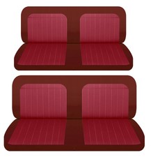 Fits 1959 To 1961 Chevy Parkwood 4 Door Wagon Front And Rear Bench Seat Covers Fits 1959 To 1961 Chevy Parkwood 4 Door Wagon Front And Rear Bench Seat Covers