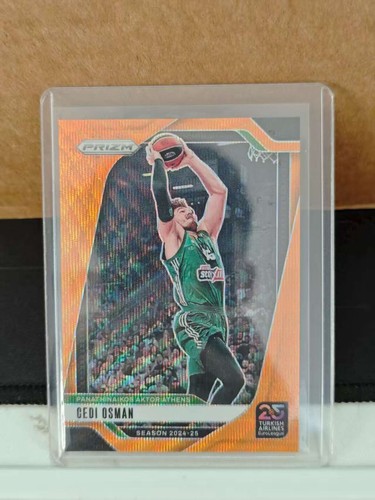 2024-25 CEDI OSMAN EUROLEAGUE ORANGE Wave PRIZM /60