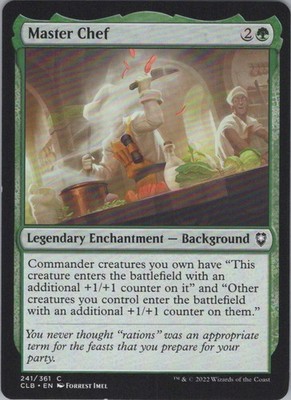 Master Chef C Commander Legends: Battle for Baldur's Gate 241 NM