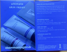 Dermalogica Ultimate Skin Repair Set Dry Skin Face  Eyes Cleanser Moisturizer