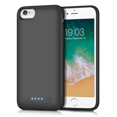 kilponen Akku Hülle für iPhone 7/8/6s/SE (2020), [6000mAh] Akku Case Ladehüll...