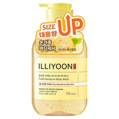 Illiyoon Fresh Body Wash Citrus 650ml Authentic K-Be