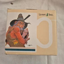 Vintage Leanin Tree Mug Old Man Coffee Cup  Mike Scovel If You Don't Like My A..