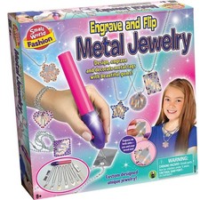 Small World Metal Jewelry Engrave and Flip Custom Design Fashion Arts Crafts Set