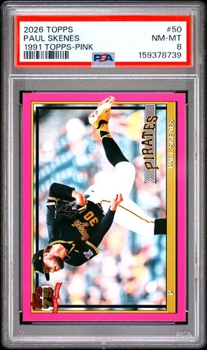 2026 Topps Series 1 Paul Skenes Pink (RAW)