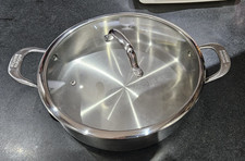 Kuhn Rikon "All Round" Shallow Casserole / Serving Pan 5l 28cm. Uncoated.