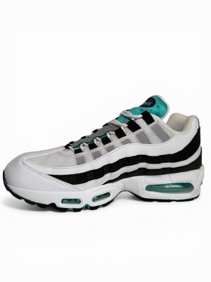 Nike Air Max 95 OG Men's Shoes White Hyper Jade Black Border