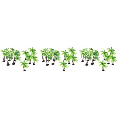 3 Pack Mini Kokosnuss Mini-kokosnussbaum Modellbäume Miniaturpalme
