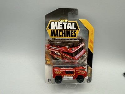 Zuru Metal Machines Blazin Fire Truck EMS Diecast Toy Vehicle Brand New On Card