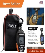 Digital Light Meter Illuminance Measurement Lux Foot Candle Auto Range