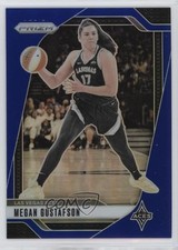 2024 Panini Prizm WNBA Blue Prizm 51/199 Megan DiLeo Megan Gustafson #78 s3g