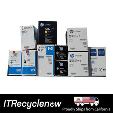 Lot of 10 HP LaserJet Toner Cartridges Q6473A Q6471A Q6470A CE402A Q6463A CE278A