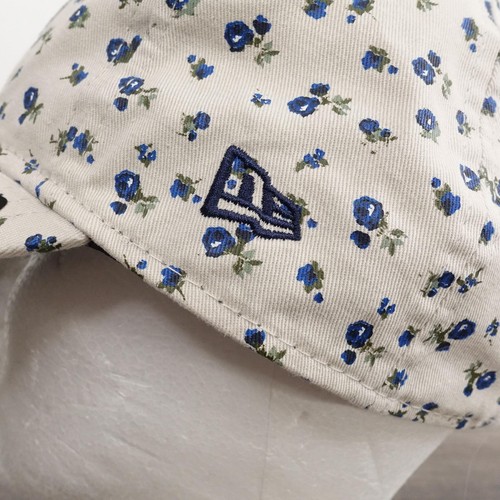 Chicago Bears Hat Cap Strap Back Womens Blue Floral NFL Football New Era - Picture 7 of 15
