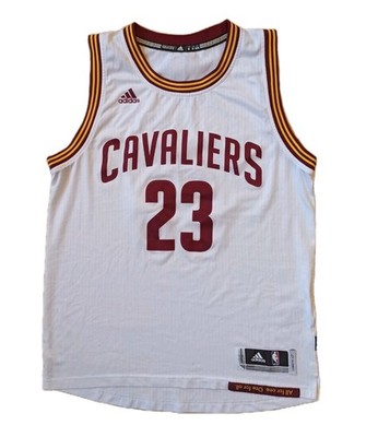 Adidas LeBron James Cleveland Cavaliers Swingman Jersey Trikot NBA weiß 2016 M