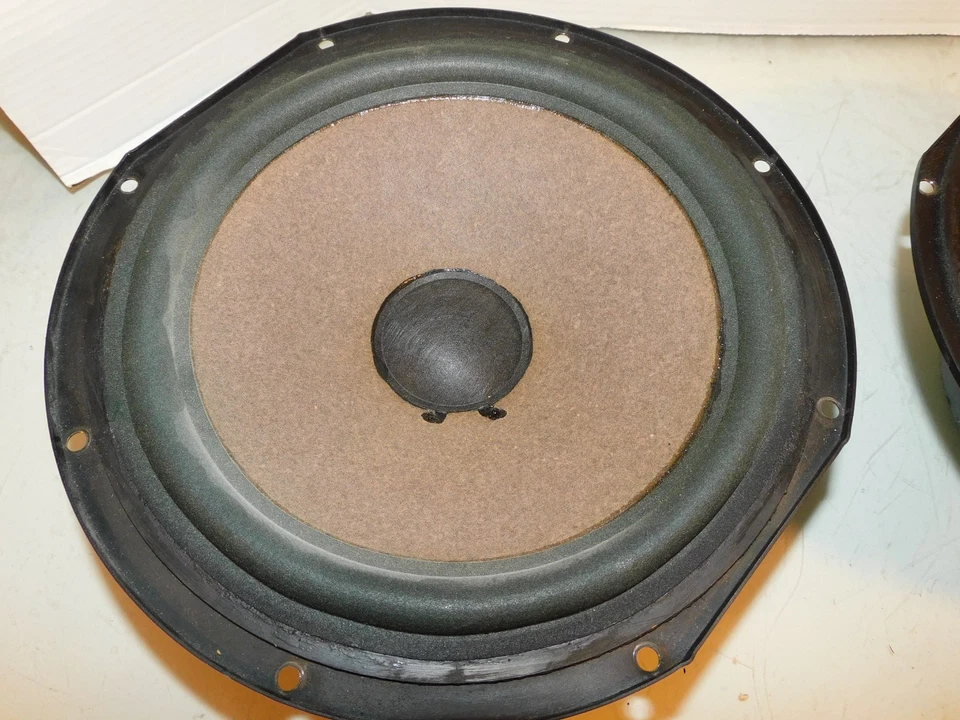 Par de altavoces Acoustic Research AR-3A 12" woofer funcionando para restauración Foto 2 de 4