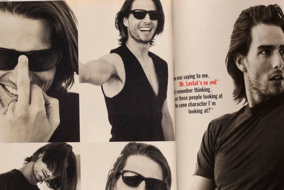 TOM CRUISE Ritts INTERVIEW Biggie KENNETH BRANAGH Reese ZELLWEGER November 1994 - Image 3 of 4