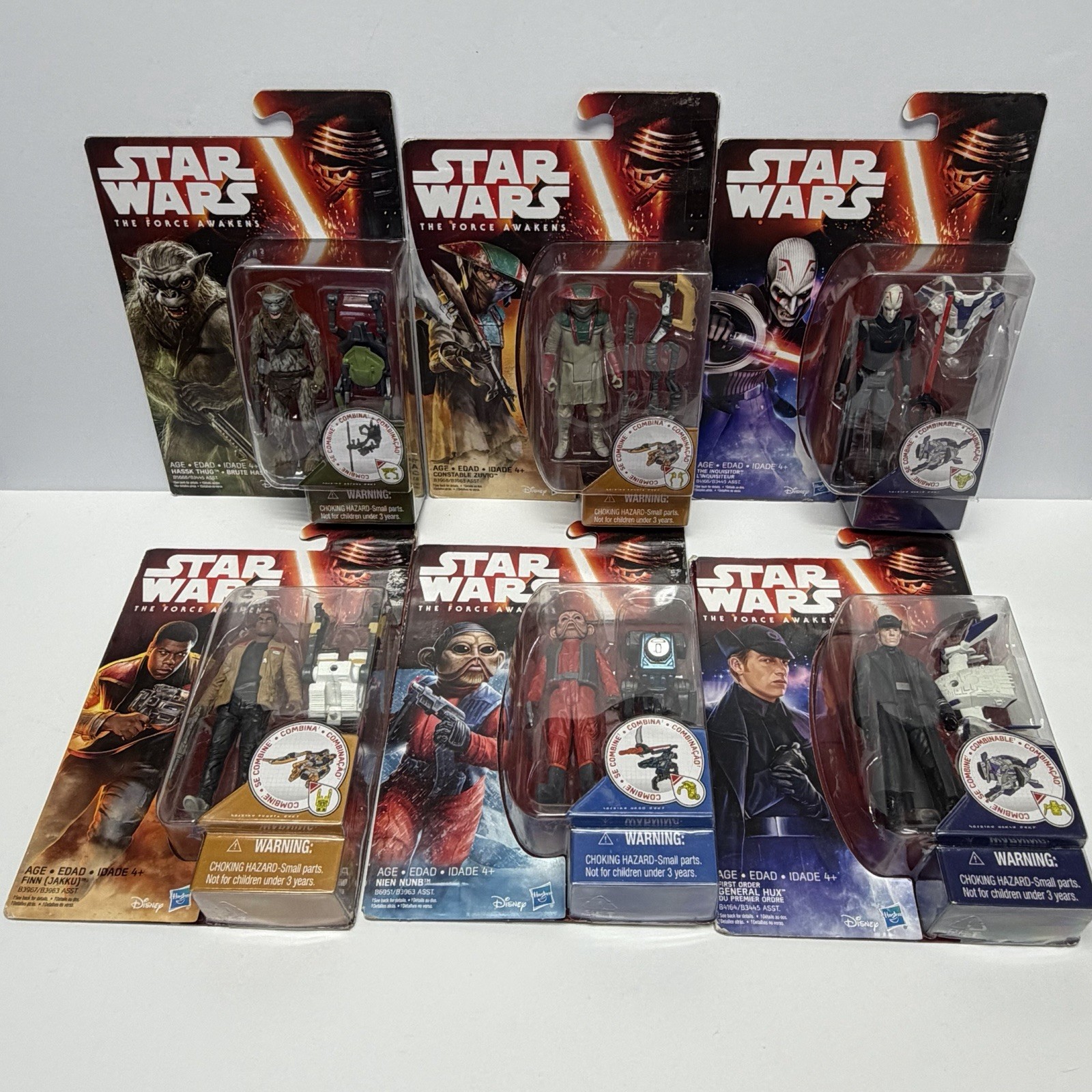 Lot Of 6   3.75 Inch New Sealed ￼