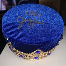 Jerry the King Lawler Signed Crown W/proof Metal Autographed WWE WWF Memphis
