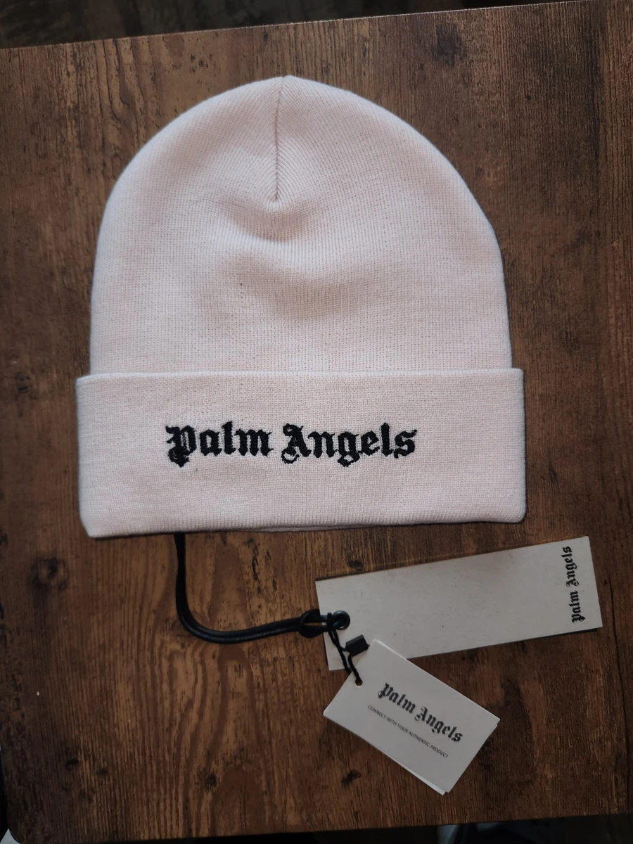 【限定値下げ！】 palm angels ビーニー　ホワイト Angels Beanie Hats for Men for sale | eBay
