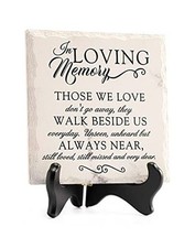 Sympathy Gifts for Loss of Loved One In Memory of Mother 1- In Loving Memory