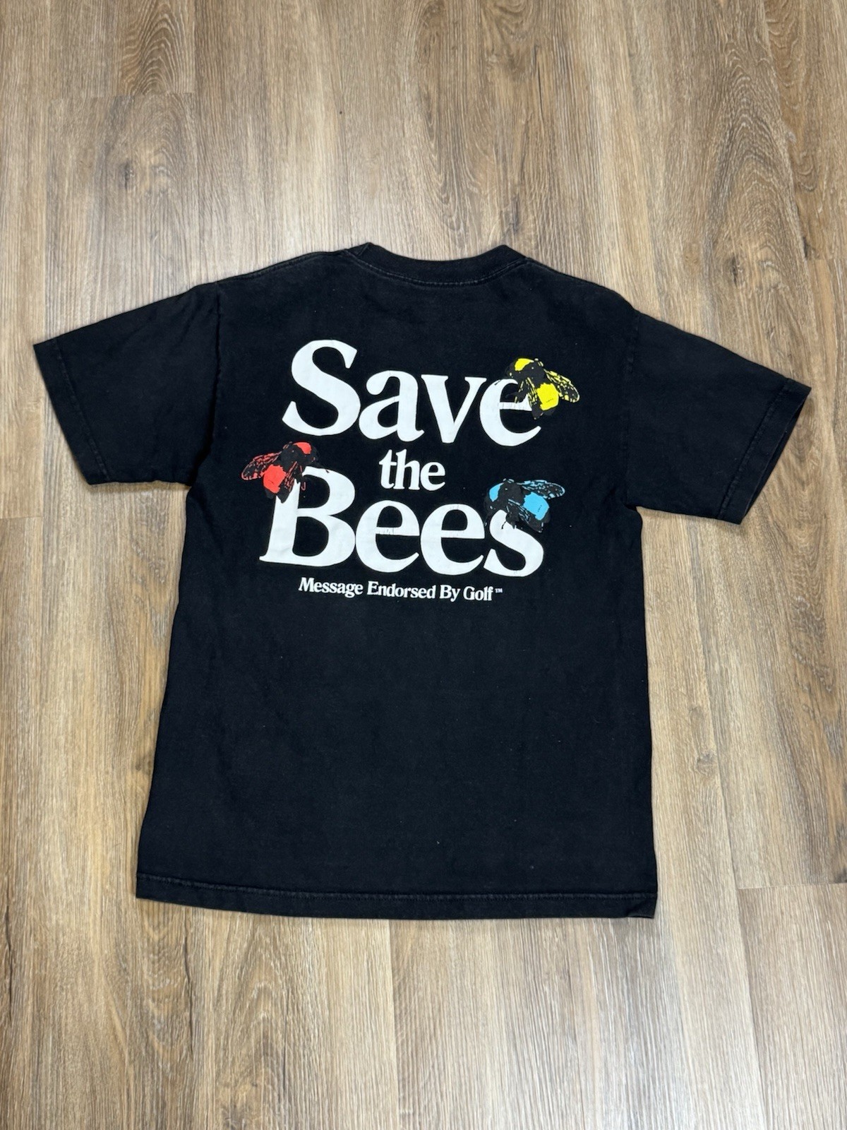 Save the Bees T Shirt Small GOLF WANG Flower Boy Tyler The Creator