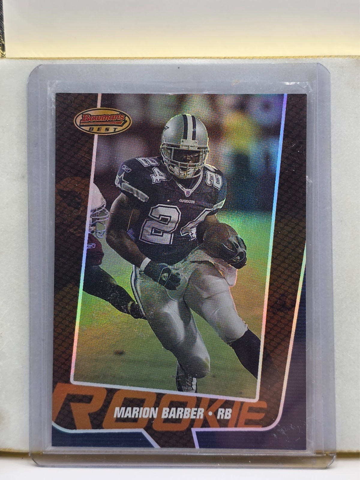 Marion Barber III Bowman's Best #52 Bronze