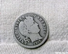 1916 P SILVER BARBER DIME