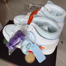 Jordan 1 x Virgil Abloh Archive Retro High Alaska White 275 Official