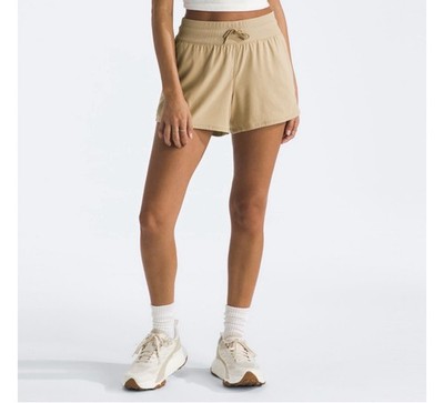 The North Face Women's Aphrodite Shorts, Khaki Stone Size Large Regular NWT