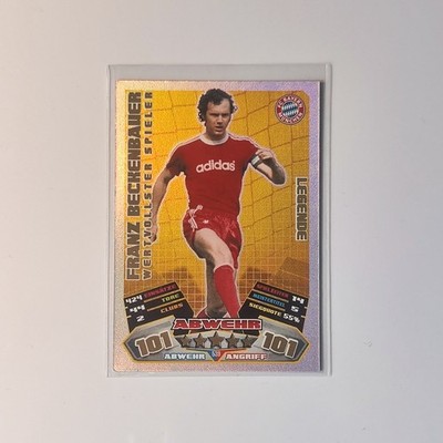 Match Attax Extra 12/13 2012/2013 Beckenbauer Legende Wertvollster Spieler 539