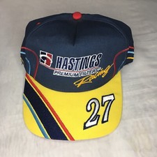 Vintage Hastings Premium Filters Snapback Hat Cap Made in USA