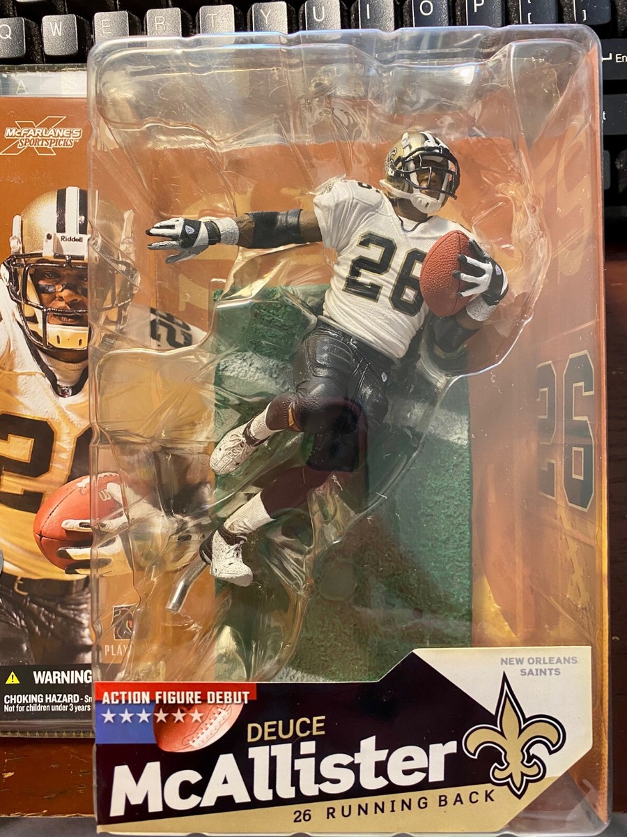 MacFarlane Deuce McAllister # 26 Saints RB Series 6 | eBay