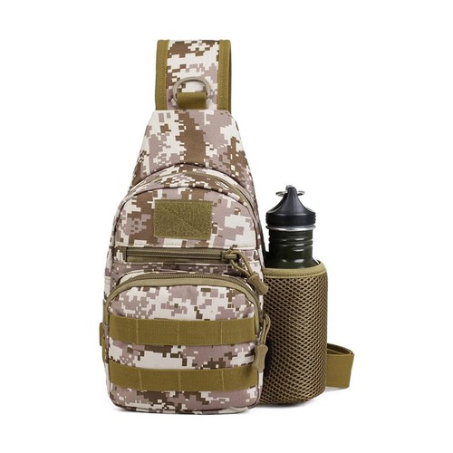 Tactical Sling Bag Outdoor Military MOLLE Crossbody Pack Chest Shoulder Backpack - Picture 14 of 30