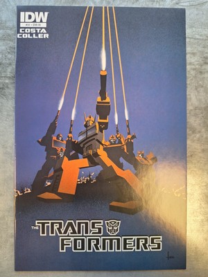 TRANSFORMERS #31 NM+ 9.6 (TRANSFORMERS THE MOVIE 1986 HOMAGE) IDW CGC IT