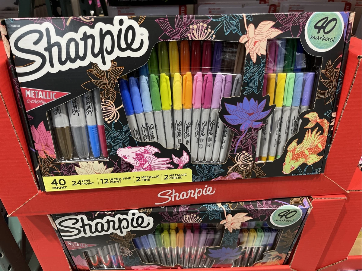 Sharpie Limited Edition Holiday Set Permanent Marker Mixed - 40-count