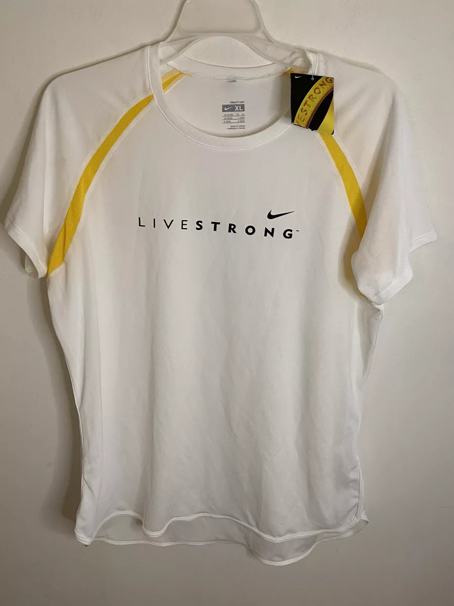 Nike livestrong dri fit shirt sales