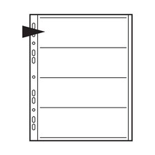 Kenro Translucent Negative Pages 4 Strips 120 Roll Film Pack 1300 - KNF01/A