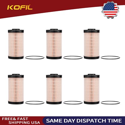 6*Fuel Filter FF266 5335504 800154401 FF73000 3698447 For FleetGuard Cummins 